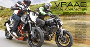 Vergelijkingstest KTM 690 Duke – Yamaha MT-07