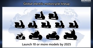 Honda: 2025 tien elektrische motorfietsen