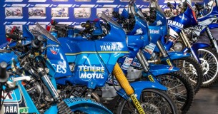 Overzicht Paris-Dakar motoren Yamaha