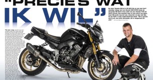Rik Bolt en zijn Yamaha FZ8