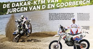 Test Dakar-KTM van Jurgen van den Goorbergh