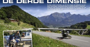 Reizen – Alpen per motor en vliegtuig