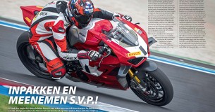 Eerste Test Ducati Panigale V4R