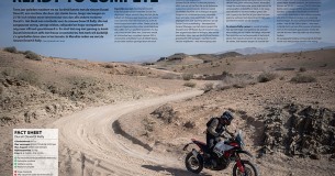Eerste Test Ducati DesertX Rally