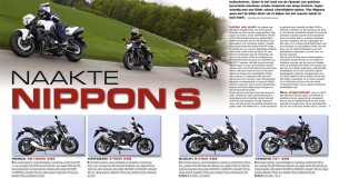 Vergelijkingstest Honda CB1000R – Kawasaki Z1000 – Suzuki B-King – Yamaha FZ1