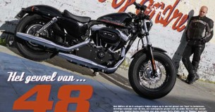 Rij-impressie Harley-Davidson Forty-Eight