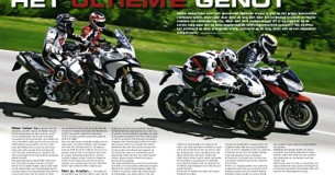 Conceptvergelijking KTM 990 SMR – Aprilia RSV4R – Kawasaki Z1000 – Ducati Multistrada