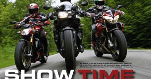 Vergelijkingstest Benelli TnT R160 – BMW K1300R – Ducati Streetfighter S