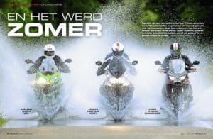 Vergelijkingstest Honda VFR800X Crossrunner – Kawasaki Versys 1000 – Triumph Tiger 1050 Sport