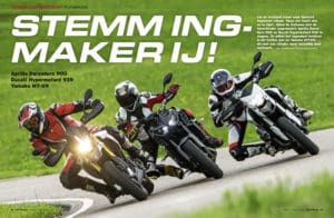 Vergelijkingstest Ducati Hypermotard 939 – Yamaha MT-09 – Aprilia Dorsoduro 900