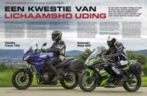 Vergelijkingstest Yamaha Tracer 700 – Kawasaki Ninja 650