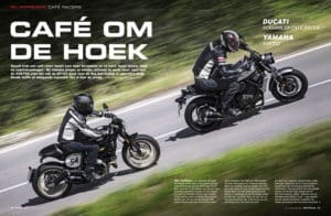 Rij-impressie Ducati Scrambler Café Racer – Yamaha XSR700